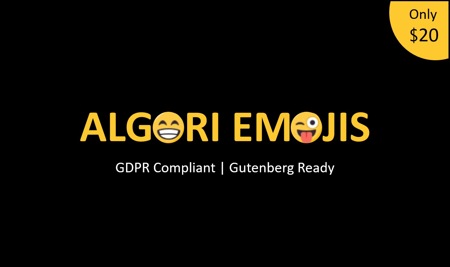Algori Emojis for WordPress Gutenberg