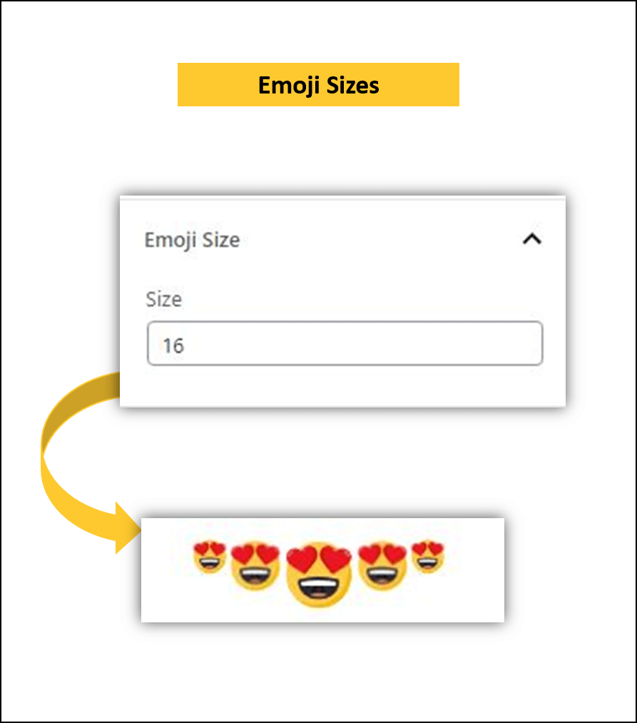 wordpress gutenberg plugin emoji size